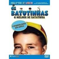 Dvd Original Os Batutinhas: O Melhor De Batatinha comprar usado  Brasil 