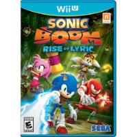 Sonic Boom: Rise Of Lyric - Wii U - Midia Fisica comprar usado  Brasil 