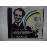 Cd Villa-lobos- Para Piano, Violino E Violoncello comprar usado  Brasil 