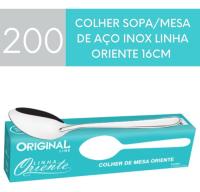 Lote 200 Colher Sopa Kit Simples Barato Tradicional Ref 0162 comprar usado  Brasil 
