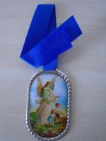 B. Passado - Medalha Para Berço Anjo Da Guarda - Azul comprar usado  Brasil 