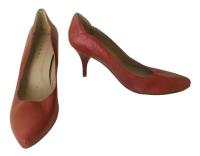 Usado, Sapato Ferni Original Scarpin Salto Couro Tam 39 Vermelho comprar usado  Brasil 