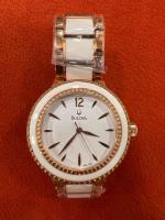 Relógio De Pulso Bulova Rose Gold E Branco - Sem Uso comprar usado  Brasil 