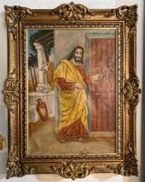 Pintura Jesus Batendo À Porta Estilo Cusquenho comprar usado  Brasil 