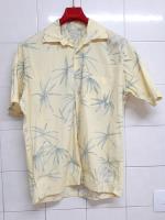 Camisa Manga Curta Amarela Havai Richards G Vintage Algodão  comprar usado  Brasil 