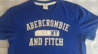 Camiseta Abercrombie & Fitch Azul Marinho Original Tam. M comprar usado  Brasil 