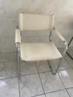 Cadeira Couro De Designer Italiano - Made In Itália comprar usado  Brasil 
