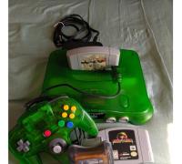 Nintendo 64 Sabores Kiwi Controle+jogos+fonte+transfer , usado comprar usado  Brasil 