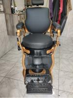 Cadeira Barbeiro Ferrante Top! Confortável! comprar usado  Brasil 