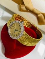 Usado, Relógio Piaget Ouro 18k Corda Diamantes. comprar usado  Brasil 