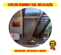 Espelhos Decorativo Redondo 30cm Casa/banheiro/maquiagem 1un comprar usado  Brasil 