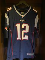 Camisa New England Patriots, Tom Brady N° 12, Nike Game comprar usado  Brasil 