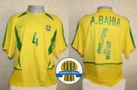 Camisa Brasil Nike 2003 Sub23 #4 André Bahia - De Jogo comprar usado  Brasil 
