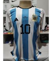 Usado, Camisa Argentina Final Copa Do Mundo 2022 Messi 10 À P Ent P comprar usado  Brasil 