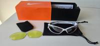 Óculos De Sol Nike Zone E Dz7357 100  Branco 66  2 Lentes comprar usado  Brasil 