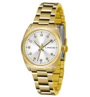 Relógio Lince Feminino Dourado C Predaria comprar usado  Brasil 