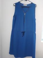 Vestido Azul Royal Com Ziper Frontal Ajustável  Tam G comprar usado  Brasil 
