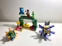 Usado, Lego Minecraft A Batalha Do Guardião 21180 - 255pçs comprar usado  Brasil 