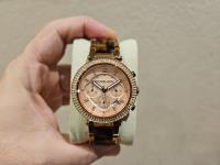 Relógio Michael Kors Rosê Com Oncinha Usado comprar usado  Brasil 