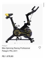 Usado, Bike Spinning Racing Profissional Pelegrin Pel-2311 comprar usado  Brasil 