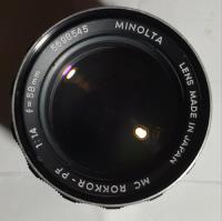 Lente Minolta 58mm 1:1.4 /16, usado comprar usado  Brasil 