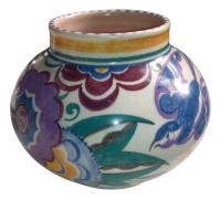 Raríssimo Vaso Cerâmica Inglesa Poole England Déc. 1920-30 comprar usado  Brasil 