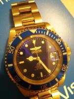 Relógio Invicta Pro Diver Automatic Seiko Nh35a 40mm Dourado comprar usado  Brasil 