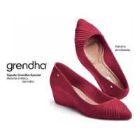 Sapato Grendha Special Vermelho Acamurçado Nº 35 Usado comprar usado  Brasil 