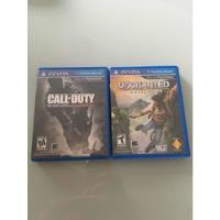Uncharted Golden Abyss E Call Of Duty Ps Vita comprar usado  Brasil 