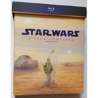 Blu-ray Star Wars - Saga Completa (9 Discos - Digitask Azul) comprar usado  Brasil 