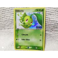 Pokemon Card Game Raro Promo Chikorita 51/115 Forças Ocultas comprar usado  Brasil 