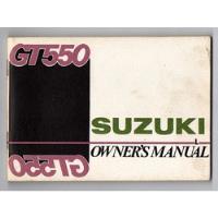 Manual Do Proprietario Moto Suzuki Gt 550 - 1973 - Original comprar usado  Brasil 