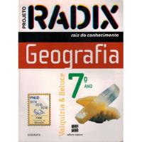Livro Projeto Radix: Geografia (7.o Ano) - Valquíria & Beluc comprar usado  Brasil 