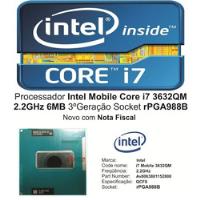 Processador Notebook Core I7 - 3632qm - Rpga 988  3ª Geração comprar usado  Brasil 