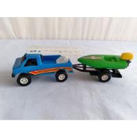 Brinquedo Antigo  Pick-up Com Lancha Da  Diverplas  comprar usado  Brasil 