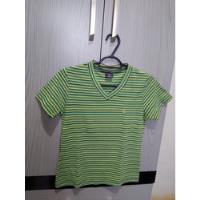 Camisa Verde Listrada Ralph Lauren comprar usado  Brasil 