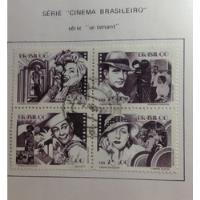 Usado, Selo Quadra Serie Cinema Brasileiro 1990 comprar usado  Brasil 