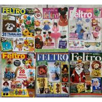 Kit 6 Revistas Feltro comprar usado  Brasil 