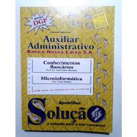 Livro: Concurso - Auxiliar Administrativo  Banco Nossa Caixa, usado comprar usado  Brasil 