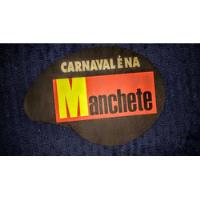 Antigo Leque Abanador De Carnaval Da Rede Manchete Anos 80, usado comprar usado  Brasil 