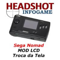 Troca Da Tela, Mod Lcd Para Sega Nomad, Mega Drive, Genesis comprar usado  Brasil 