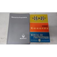 Manual Do Proprietário Raro Original De 1963 Renault Gordini, usado comprar usado  Brasil 