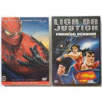 2 Dvds - Homem Aranha 3/liga Da Justiça Paraíso Perdido 3 comprar usado  Brasil 