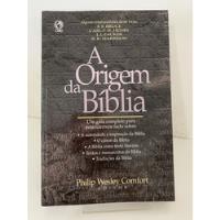 Usado, A Origem Da Bíblia comprar usado  Brasil 