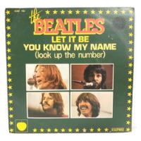 The Beatles Let It Be / You Know My Name  Lp Compacto comprar usado  Brasil 