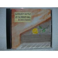 Cd Original Kathleen Battle- At Carnegie Hall, usado comprar usado  Brasil 