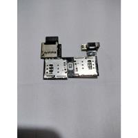 Placa Conector Slot Leitor Chip Sim Card Moto G2 Xt 1069, usado comprar usado  Brasil 
