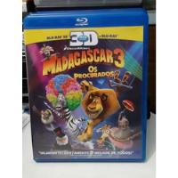 Blu-ray Original Madagáscar 3 Apenas 3d comprar usado  Brasil 