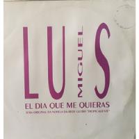 Lp Luis Miguel - El Dia Que Me Quieras - Lp Promocional Warn, usado comprar usado  Brasil 