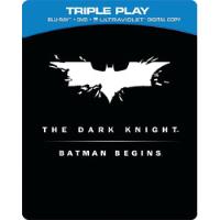 Blu Ray Batman ( The Dark Knight & Begins ) Box Importado comprar usado  Brasil 